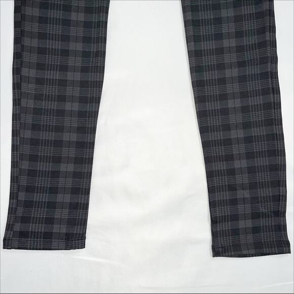 Wit & Wisdom Ab-Solution Ponte Black & Gray Plaid Skinny Pants Size 0 NWT - Picture 11 of 13